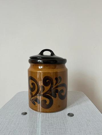 Mooie vintage pot, 12x17cm. Boho bohemian retro brocante beschikbaar voor biedingen