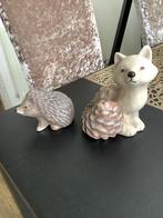 Vosje en egeltje, Verzamelen, Beelden en Beeldjes, Ophalen of Verzenden, Zo goed als nieuw, Dier