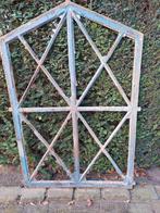 Een zeer UNIEK zwaar gietijzeren stalraam., Ophalen, Gevelraam of Ruit, Gebruikt, Minder dan 80 cm