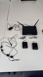 Dual draadloze headset Vonyx, Muziek en Instrumenten, Ophalen of Verzenden, Zo goed als nieuw, Overige typen, Draadloos