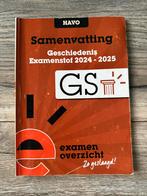 ExamenOverzicht - Samenvatting Examenstof Geschiedenis HAVO, Geschiedenis, HAVO, Ophalen of Verzenden, ExamenOverzicht