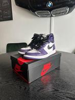 Nike Air Jordan 1 High OG Court Purple EU43, Kleding | Heren, Schoenen, Ophalen of Verzenden, Gedragen, Sneakers of Gympen