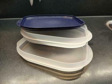 Tupperware vleeswaren bakjes beschikbaar voor biedingen