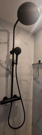 Thermostatische douchemengkraan mat zwart Silhouet Damixa, Doe-het-zelf en Verbouw, Ophalen, Zo goed als nieuw