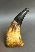 17th-18thC. Powder Flask Kruithoorn 18e eeuw, Ophalen of Verzenden, Landmacht, Nederland