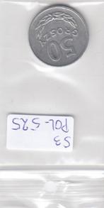 S3-POL-0525 Polen 50 groszy 1984  VF Y# 48.1, Postzegels en Munten, Munten | Europa | Niet-Euromunten, Verzenden, Polen