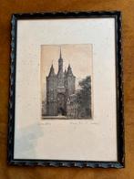 Charmante ets Sassenpoort Zwolle, Ophalen of Verzenden