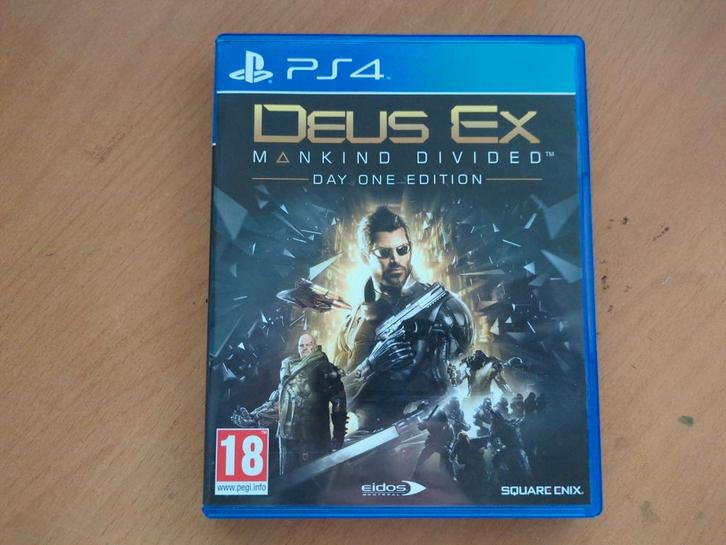 Deus Ex : Mankind Divided - Edition Day One, Spelcomputers en Games, Games | Sony PlayStation 4, Zo goed als nieuw, Avontuur en Actie