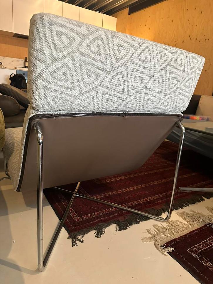 Minotti design fateuil., Huis en Inrichting, Fauteuils, Zo goed als nieuw, 50 tot 75 cm, 75 tot 100 cm, Ophalen of Verzenden