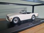 Minichamps Triumph TR6 1969 White 1:18 Limited Edition, Hobby en Vrije tijd, Auto, Nieuw, M, Ophalen of Verzenden