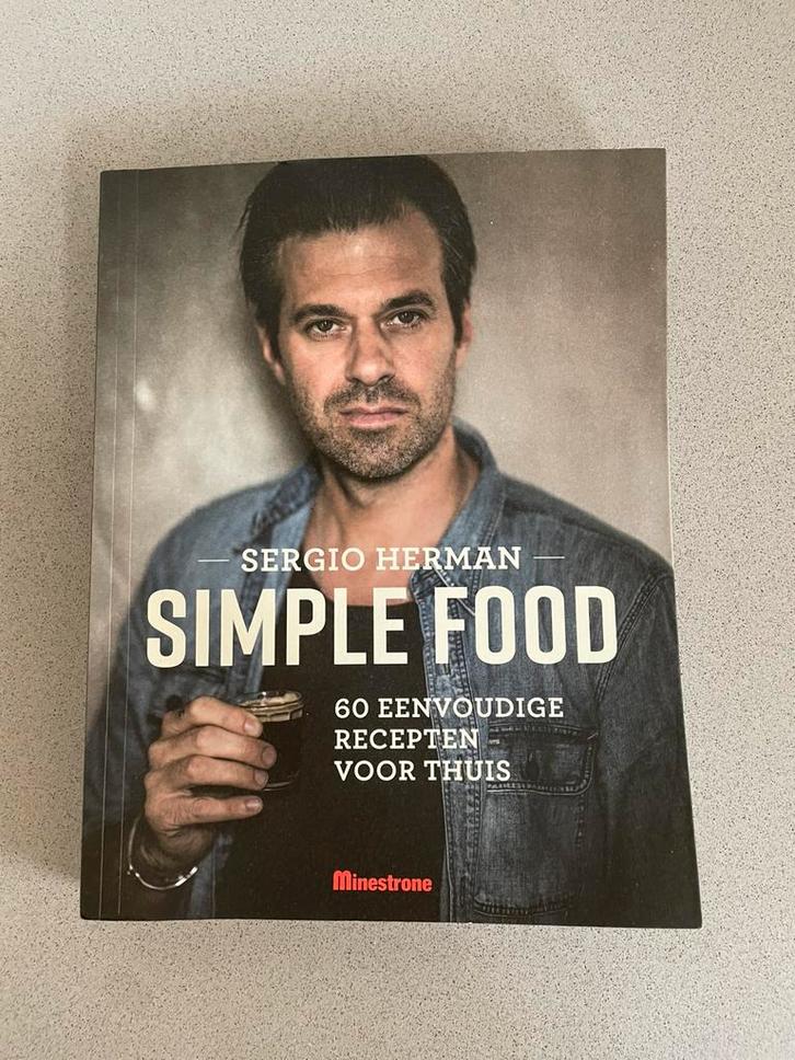 Sergio Herman - Simple food, Boeken, Kookboeken, Zo goed als nieuw, Italië, Ophalen of Verzenden
