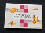 Dam & Schaakspel, Een of twee spelers, Ophalen of Verzenden, Gebruikt