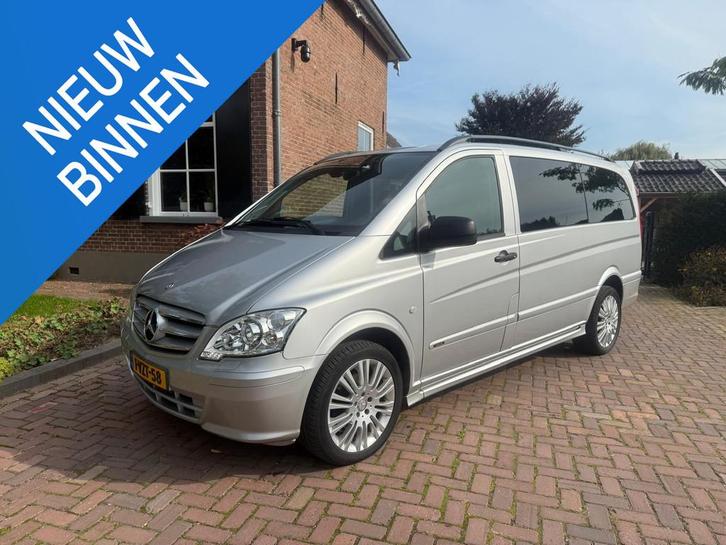 Mercedes-Benz Vito 122 CDI 320 Lang DC Luxe 3.0 V6 Marge aut, Auto's, Bestelauto's, Bedrijf, Te koop, ABS, Airconditioning, Alarm