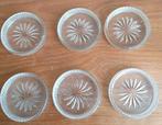 kristallen onderzetters 6 stuks, Antiek en Kunst, Ophalen
