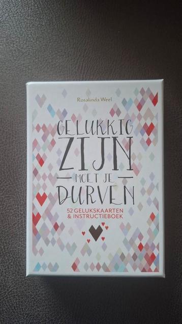 Rosalinda Weel - Gelukkig zijn moet je durven (kaarten) beschikbaar voor biedingen
