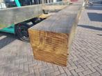 2 hardhouten palen / balken 20x20 cm / 4.70 m lang nr: HB55, Tuin en Terras, Palen, Balken en Planken, Ophalen, Nieuw, Balken