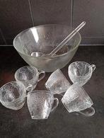 8 DELIG GLAZEN BOWLSTEL ZIE FOTO,S., Ophalen of Verzenden, Zo goed als nieuw, Glas, Overige stijlen