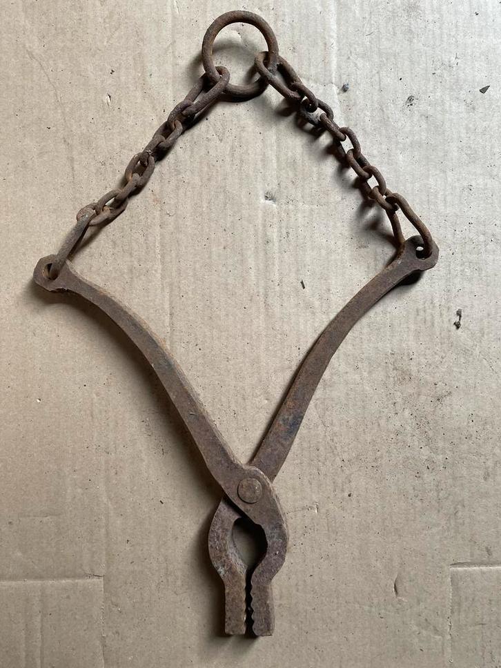 Antiek Oud Hollandsch gereedschap, zakklem, zakknijper, Antiek en Kunst, Antiek | Gereedschap en Instrumenten, Ophalen