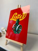 Lister oud origneel reclamebord, Verzamelen, Reclamebord, Gebruikt, Ophalen of Verzenden, Nvt