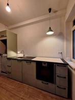 Nolte keukenblad 241x60cm antraciet, Huis en Inrichting, Keuken | Complete keukens, Zo goed als nieuw, Ophalen