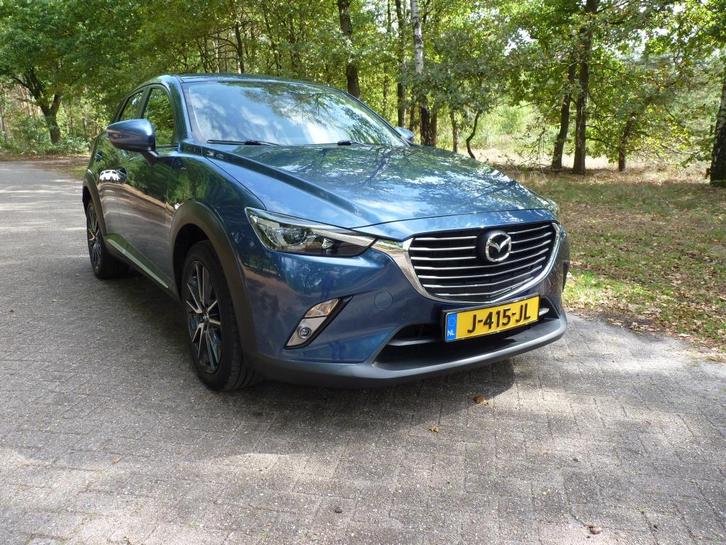 Mazda CX-3 2.0 Skyactiv-G 120 GT-M 88KW AUT 2018 Blauw, Auto's, Mazda, Particulier, CX-3, ABS, Achteruitrijcamera, Airbags, Airconditioning