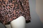 Fabienne Chapot nette blouse jaguar print mt S, Kleding | Dames, Bruin, Verzenden, Zo goed als nieuw, Fabienne Chapot