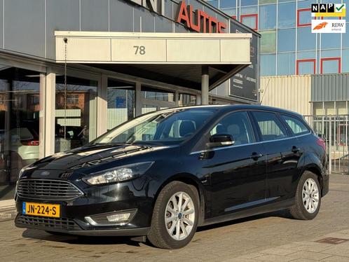 Ford Focus Wagon 1.0 Titanium Edition | Navigatie, Auto's, Ford, Bedrijf, Te koop, Focus, ABS, Airbags, Airconditioning, Boordcomputer