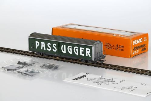 Nieuwe Bemo Rh.B. Goederenwagon 'Rhäzüner/Passugger' Haik-v, Hobby en Vrije tijd, Modeltreinen | H0, Nieuw, Wagon, Gelijkstroom