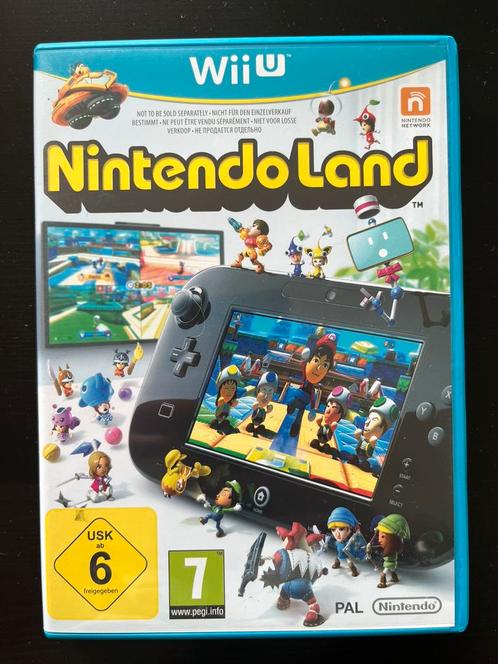 NintendoLand WiiU, Spelcomputers en Games, Games | Nintendo Wii U, Zo goed als nieuw, Avontuur en Actie, 3 spelers of meer, Vanaf 7 jaar