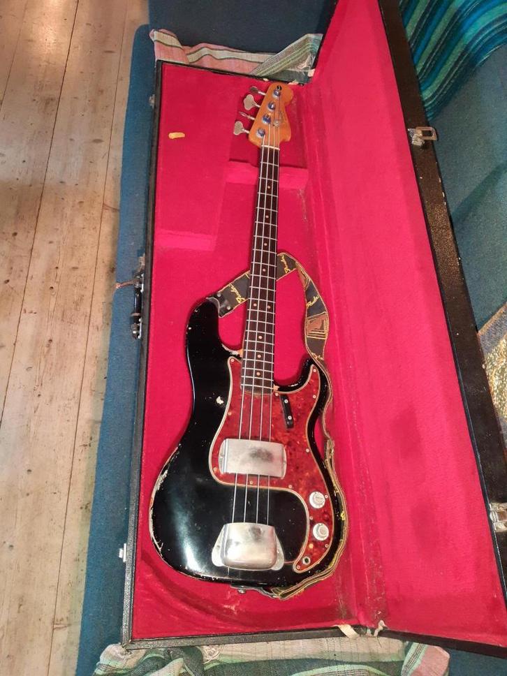 Fender-Precision 1964 basgitaar, Muziek en Instrumenten, Snaarinstrumenten | Gitaren | Bas, Gebruikt, Elektrisch, Ophalen