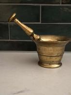 Koperen vijzel met stamper, Antiek en Kunst, Antiek | Koper en Brons, Ophalen of Verzenden