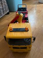 Bruder MAN takelwagen met Jeep, Ophalen of Verzenden, Gebruikt, Afstandsbediening