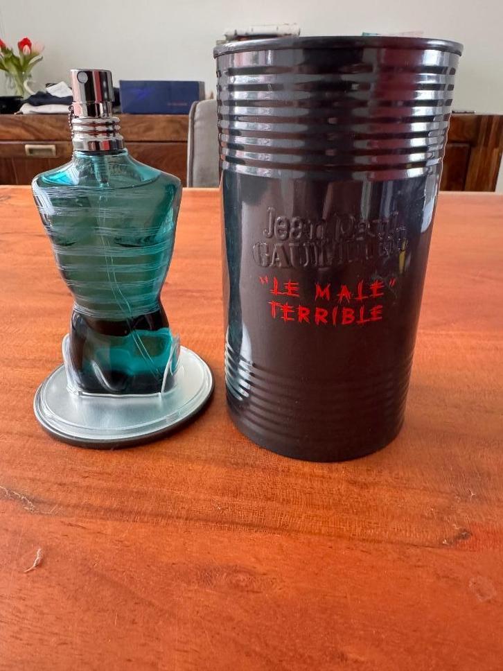 Jean Paul Gaultier Le Male Terrible Eau de Toilette 75 ml, Sieraden, Tassen en Uiterlijk, Uiterlijk | Parfum, Zo goed als nieuw