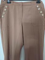 Nieuw! Prachtige bruine broek met wijde pijpen. Maat 44, Bruin, Maat 42/44 (L), Nieuw, Ophalen of Verzenden