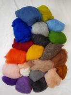 Assorti gekaarde wol 300 gram, Verzenden, Doorn, Nieuw, Los Vilt