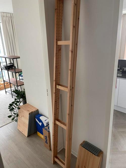 IKEA Ivar (2x Zijpaneel 30x226cm, 6x Plank 40x30cm), Huis en Inrichting, Kasten | Stellingkasten, Zo goed als nieuw, Ophalen