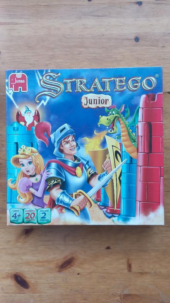 Stratego junior bordspel, Hobby en Vrije tijd, Gezelschapsspellen | Bordspellen, Een of twee spelers, Ophalen of Verzenden, Zo goed als nieuw