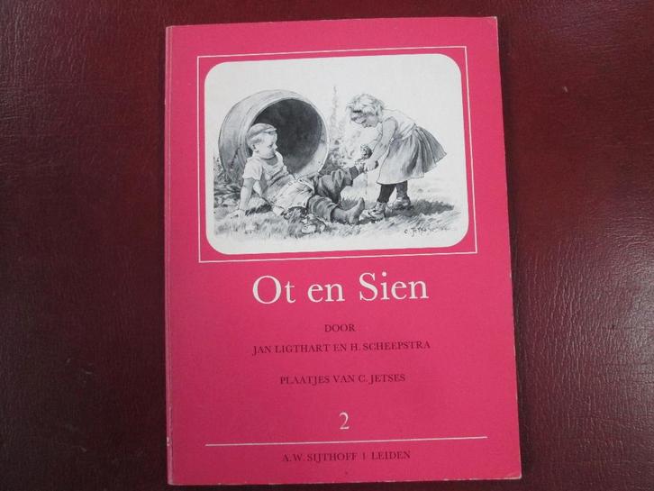 Ot en Sien, door Jan Ligthart en H. Scheepstra, 2, Boeken, Kinderboeken | Jeugd | onder 10 jaar, Zo goed als nieuw, Fictie algemeen