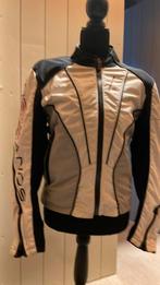 LINDSTRANDS Wit, grijs zwart Motorjas maat Lady ‘L’ -40, Jas | textiel, Verzenden, Lindstrands, Dames