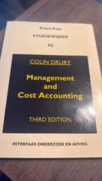 Frans Faas: Studiewijzer bij Manag and Cost Acc 3th edition, Ophalen of Verzenden, Zo goed als nieuw