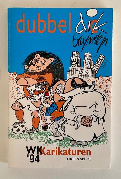 Dik Bruynesteyn - WK ‘94 Karikaturen, Verzamelen, Sportartikelen en Voetbal, Zo goed als nieuw, Boek of Tijdschrift, Ophalen of Verzenden