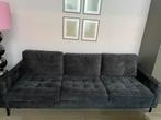 Antraciet grijze bank van Rivièra Maison, Huis en Inrichting, Banken | Bankstellen, Ophalen, Gebruikt, Driepersoons, 75 tot 100 cm