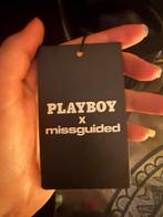 Playboy x Missguided Vest - Zwart, Kleding | Dames, Zwart, Playboy, Maat 42/44 (L), Nieuw