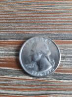 Amerikaanse Quarter Dollar Munt, Ophalen of Verzenden, Noord-Amerika, Losse munt, Zilver