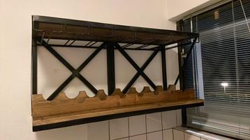 Wijnrek glazenrek industrieel beschikbaar voor biedingen