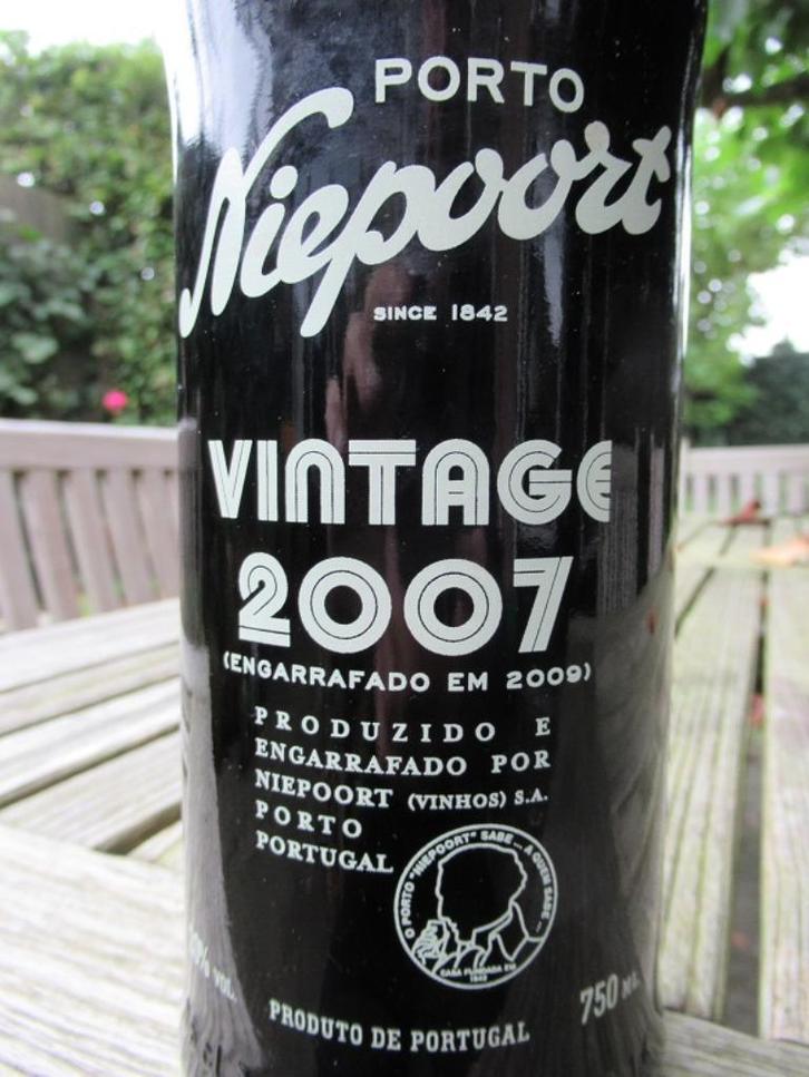 Niepoort 2007 Vintage Port. Uitstekend jaar, Verzamelen, Wijnen, Zo goed als nieuw, Port, Overige gebieden, Vol, Ophalen of Verzenden