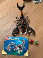 Lego atlantis 8076 incl. boekje, Ophalen of Verzenden, Gebruikt, Complete set, Lego