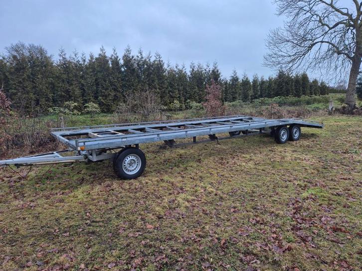 Witteveen schamelwagen 220 x 850, Auto diversen, Aanhangers en Bagagewagens, Ophalen of Verzenden