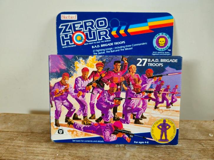 Nieuw en ongeopend! 27 soldaatjes Zero Hour, Verzamelen, Poppetjes en Figuurtjes, Nieuw, Ophalen of Verzenden