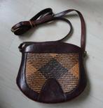 LEREN TASJE ***, Ophalen of Verzenden, Zo goed als nieuw, Overige kleuren, Schoudertasje